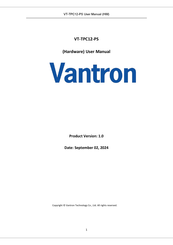 Vantron VT-TPC12-PS Hardware User Manual