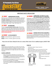 RHINO PD-45 Quick Start Manual