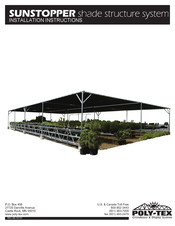 Poly-Tex SUNSTOPPER Installation Instructions Manual