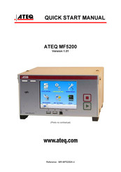 ATEQ MF5200 Quick Start Manual