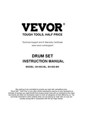 VEVOR SH-002-BK Instruction Manual