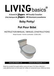 Shopper+ LIVING BASICS LB-BB-2405 Instruction Manual