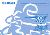 Yamaha XVS65ATY Owner's Manual