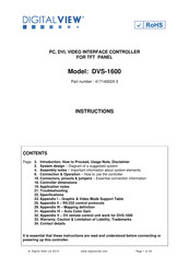 Digital View 41714002X-3 Instructions Manual