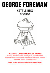 George Foreman GFKTBBQ Manual
