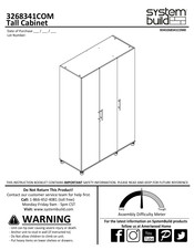 System Build 3268341COM Instruction Booklet