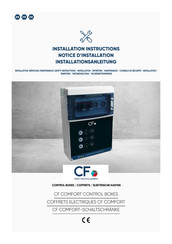 CF COMFORT Installation Instructions Manual