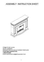 GBT FP-2021-62-3A Assembly Instruction Sheet
