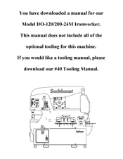 Scotchman DO-120/200-24M Manual
