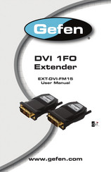 Gefen EXT-DVI-FM 15 User Manual