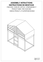 overstock N708P248523P Assembly Intructions