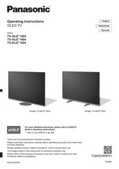 Panasonic TX-65JZ 1004 Series Operating Instructions Manual