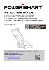 Power smart HB8622S Instruction Manual
