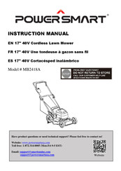 Power smart MB2418A Instruction Manual