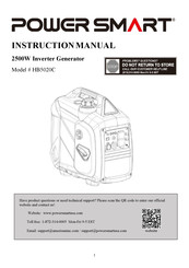 Power smart HB5020C Instruction Manual