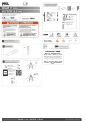 Petzl BEAM 11 mm Technical Notice