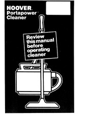 Hoover Portapower S1049060 Manual