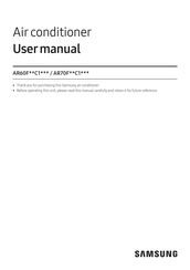 Samsung AR70F C1 Series User Manual