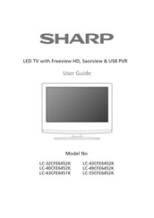 Sharp LC-43CFE6452K User Manual