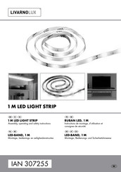 LIVARNO LUX 14136706L Assembly, Operating And Safety Instructions