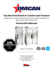 Omcan 50114 Instruction Manual