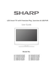 Sharp LC-32HG5152KF User Manual