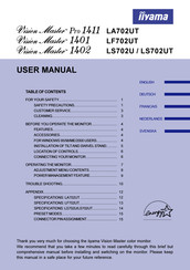 Iiyama LS702UT User Manual