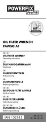 Powerfix Profi 102615 Operating Instructions Manual