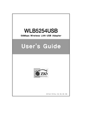 Zio WLB5254USB User Manual