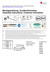 Rauch Weingarten MZ006 Assembly Instructions Manual