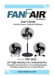 Impecca FANFAIR FSF-1815K User Manual