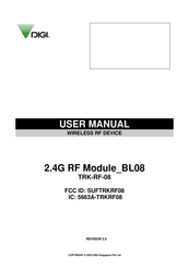 Digi TRK-RF-08 User Manual