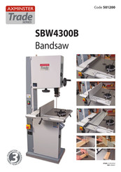 Axminster Trade SBW4300B Manual