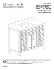 LF allen+roth L23064-VS48-WO 5626987 Manual