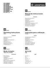 Ariston PH 930MST Operating Instructions Manual