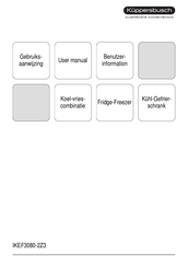 Kuppersbusch IKEF3080-2Z3 User Manual