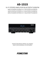 FONESTAR AS-1515 Instruction Manual