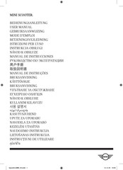 Mini Scooter User Manual