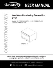 KoolMore KMCTCO220-23 User Manual