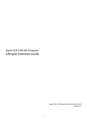 Acer Aspire C24-1750 Lifecycle Extension Manual