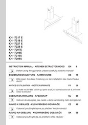 Amica KH 17217 E Instruction Manual