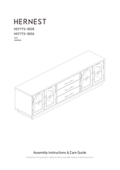 hernest HEFTTS-0056 Assembly Instructions & Care