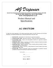 AG 200 Product Manual