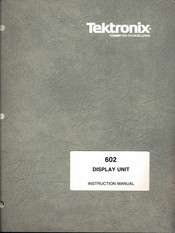Tektronix 602 Instruction Manual