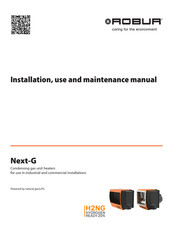 Robur Next-G 60 C Instructions For Installation, Use And Maintenance Manual