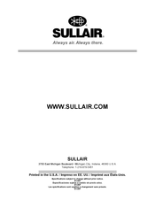 Sullair ShopTek ST04 Operation & Maintenance Manual