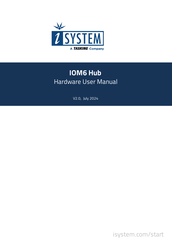 iSystem IOM6 CAN/LIN Hardware User Manual