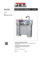 Jet 50000912M Operating Manual