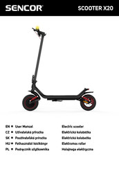 Sencor X20 User Manual