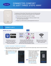 Carrier TSTATCCEWF-01 Quick Start Manual